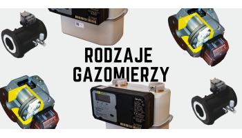 Rodzaje gazomierzy – przykłady gazomierzy miechowych, rotorowych i turbinowych z oferty Elektrometal.